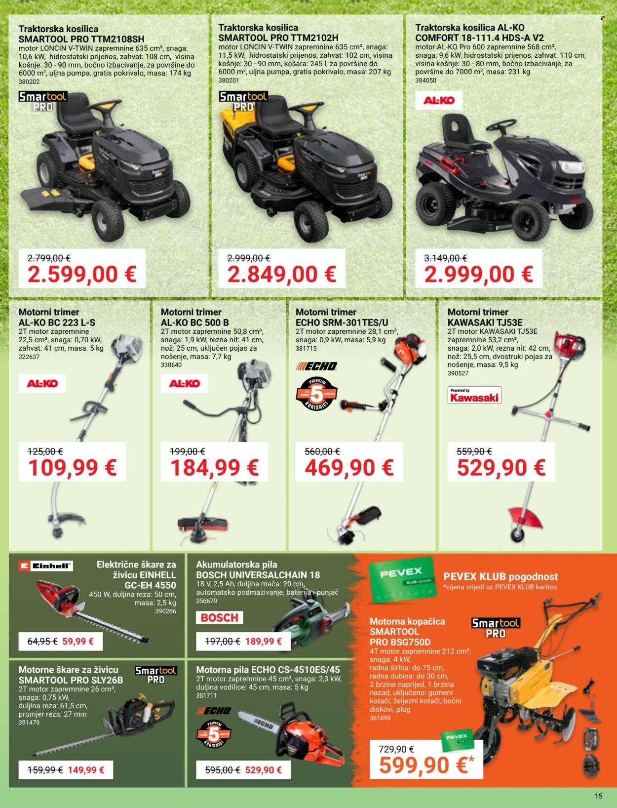 Pevex katalog - 03.04.2025. - 28.04.2025. Stranica 15