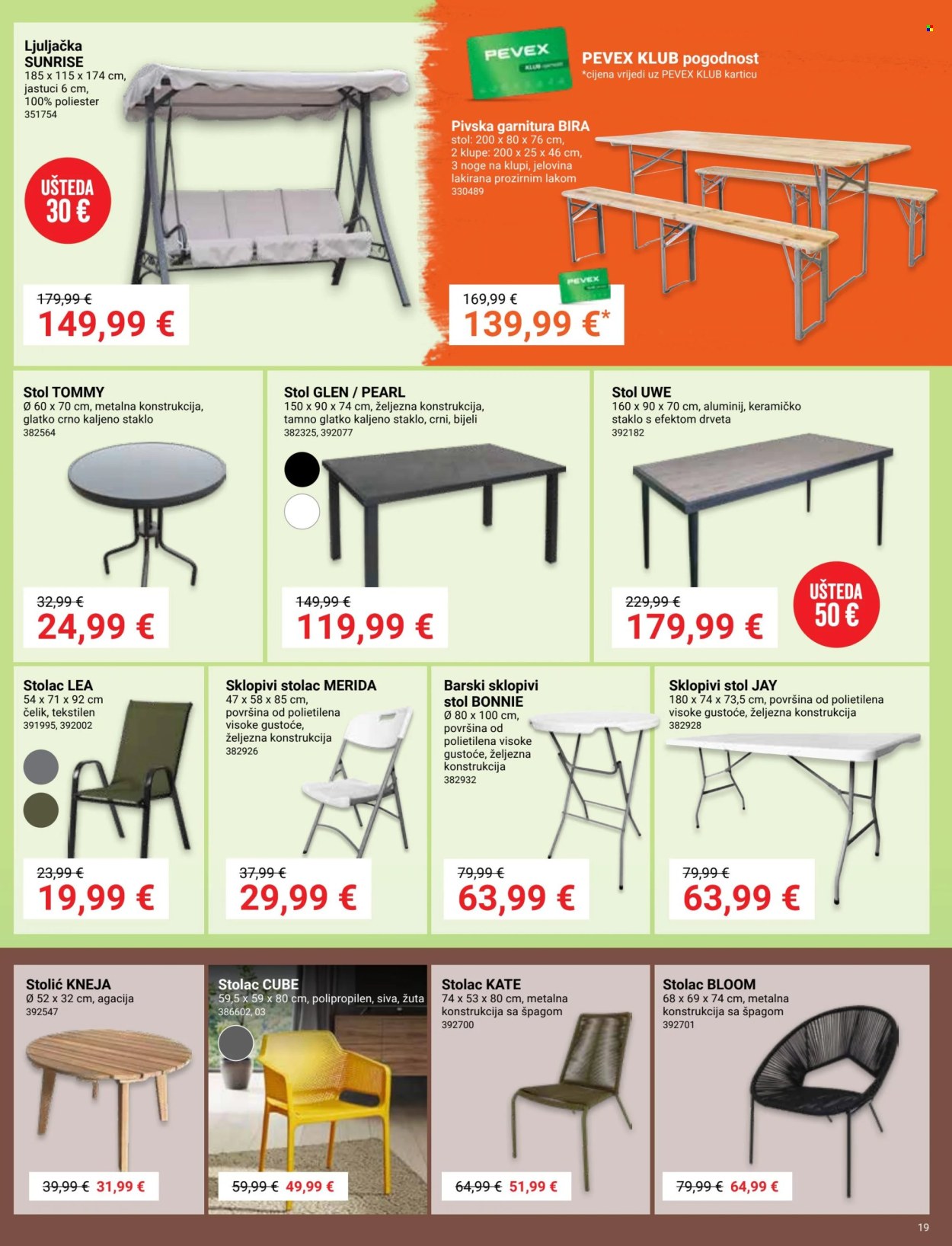 Pevex katalog - 03.04.2025. - 28.04.2025. Stranica 19