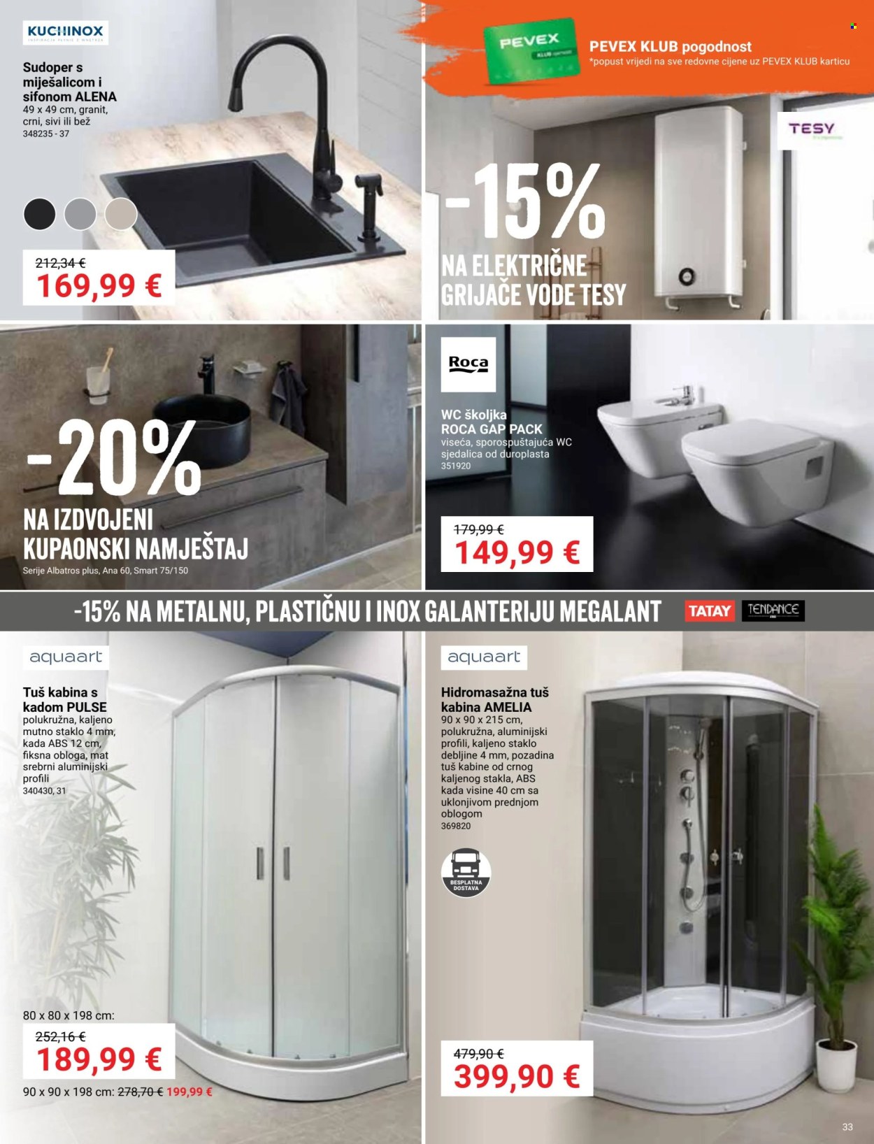 Pevex katalog - 03.04.2025. - 28.04.2025. Stranica 33