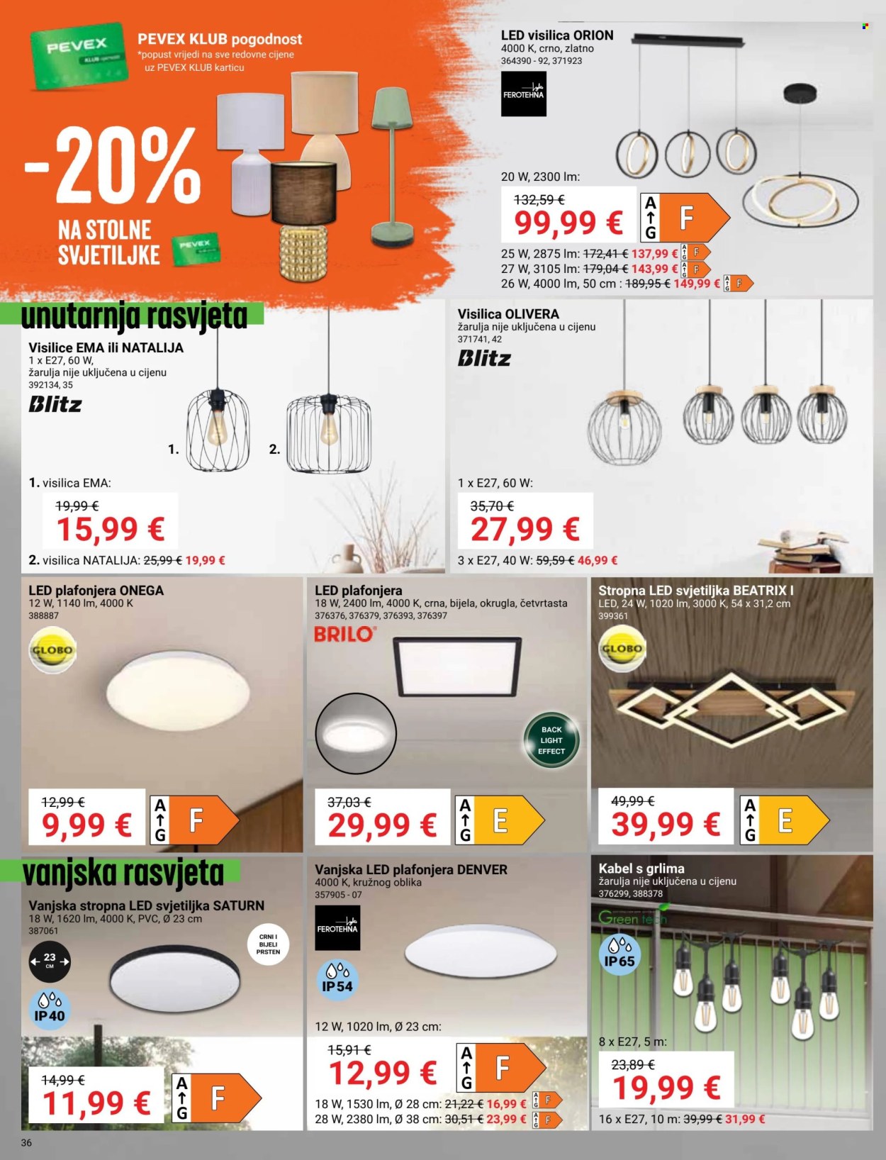 Pevex katalog - 03.04.2025. - 28.04.2025. Stranica 36