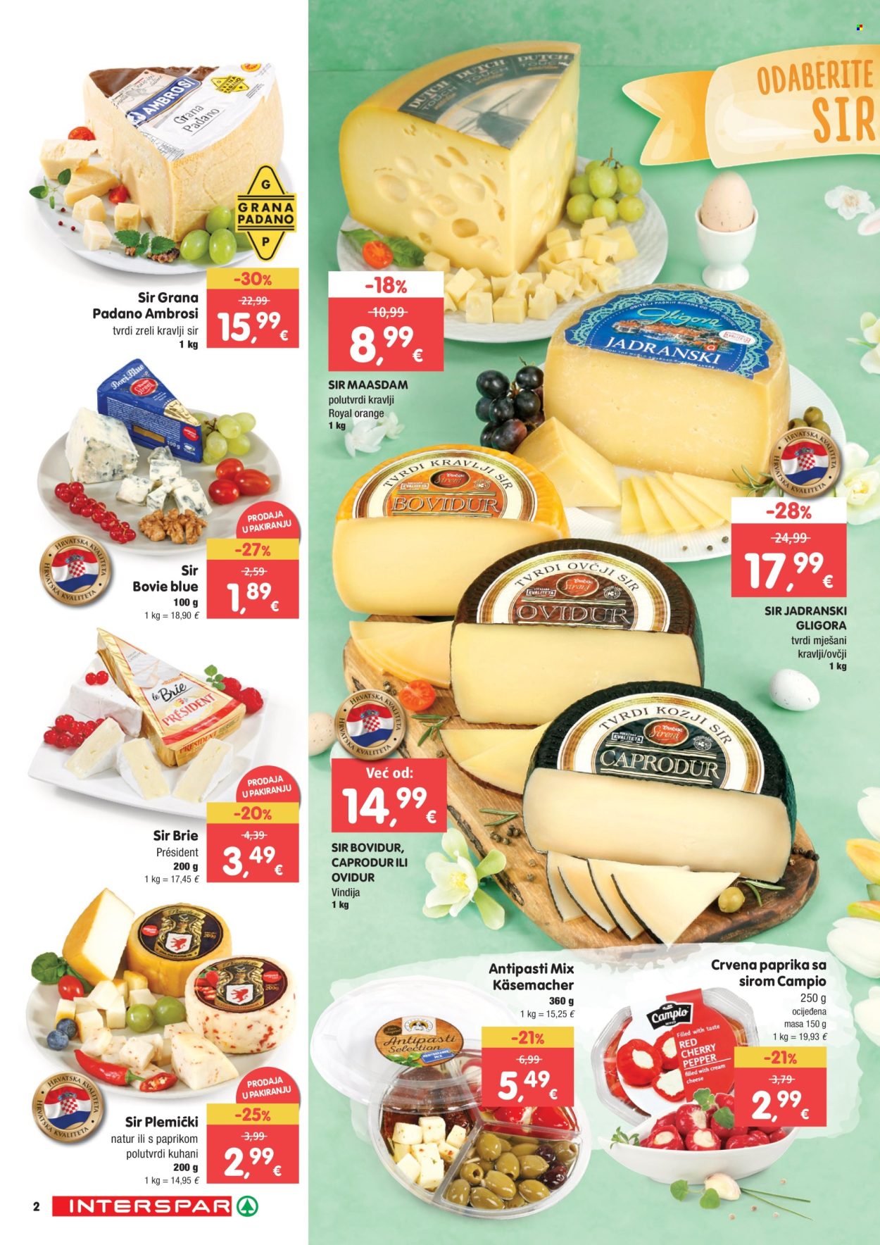 INTERSPAR katalog - 03.04.2025. - 19.04.2025. Stranica 2