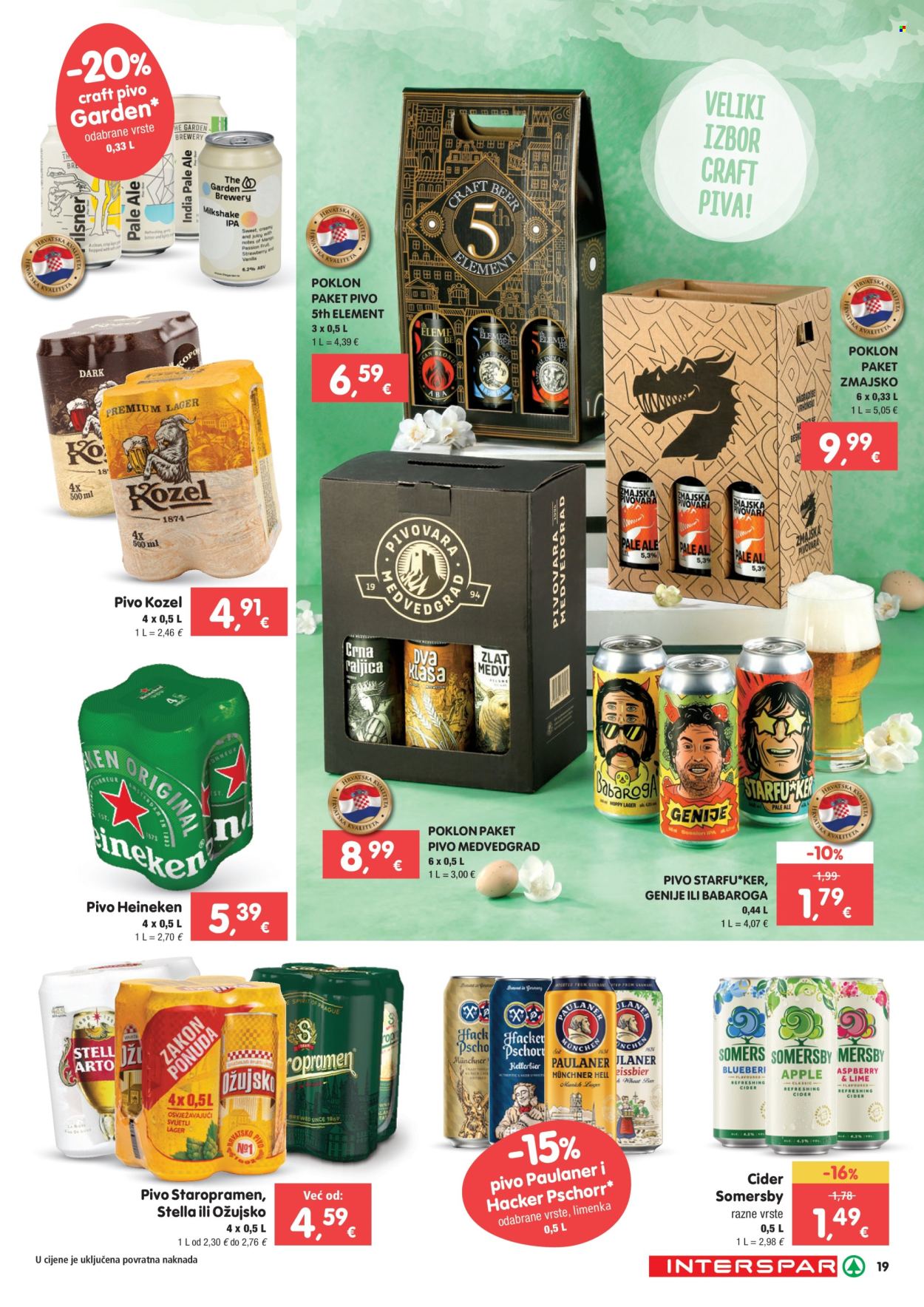 INTERSPAR katalog - 03.04.2025. - 19.04.2025. Stranica 19