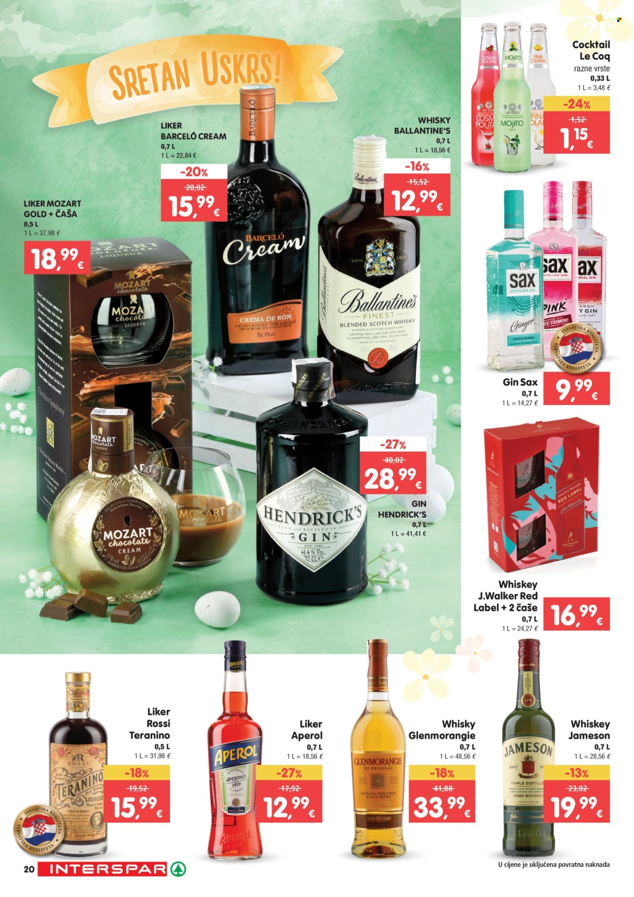 INTERSPAR katalog - 03.04.2025. - 19.04.2025. Stranica 20