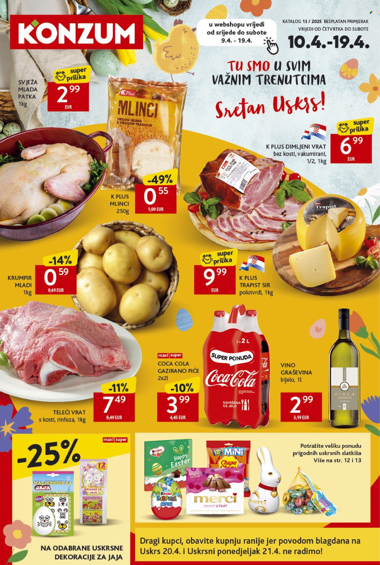 Konzum katalog - 10.04.2025. - 19.04.2025. Stranica 1