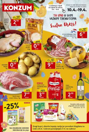 Konzum katalog - 10.04.2025. - 19.04.2025.
