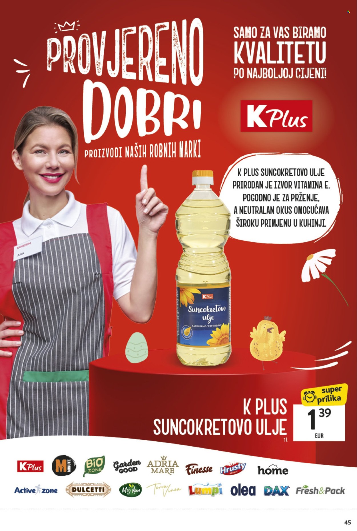 Konzum katalog - 10.04.2025. - 19.04.2025. Stranica 45