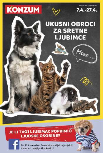 Konzum katalog - 07.04.2025. - 27.04.2025.