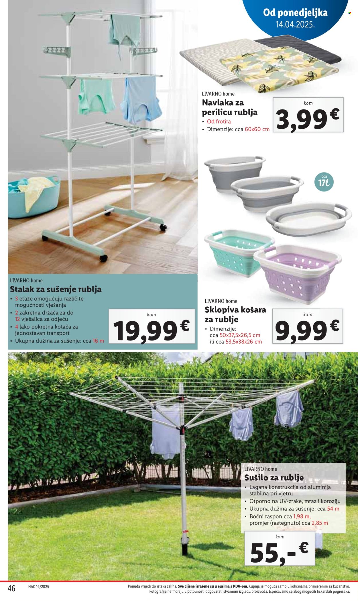 Lidl katalog - 14.04.2025. - 19.04.2025. Stranica 46