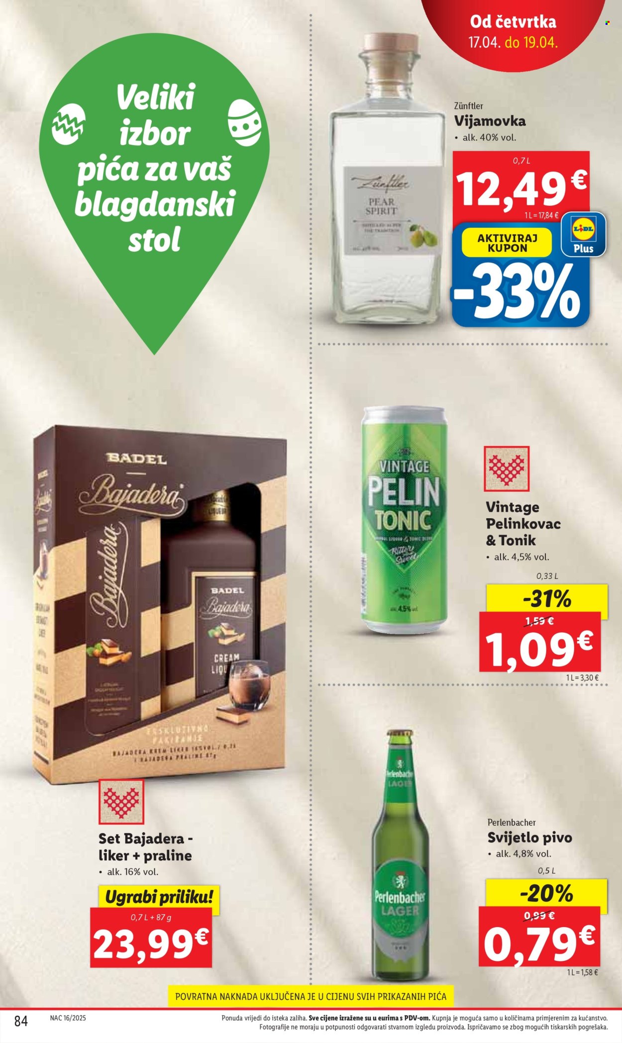 Lidl katalog - 14.04.2025. - 19.04.2025. Stranica 84