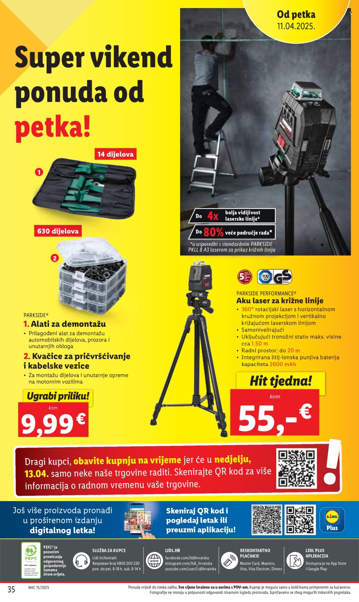Lidl katalog - 10.04.2025. - 13.04.2025. Stranica 35