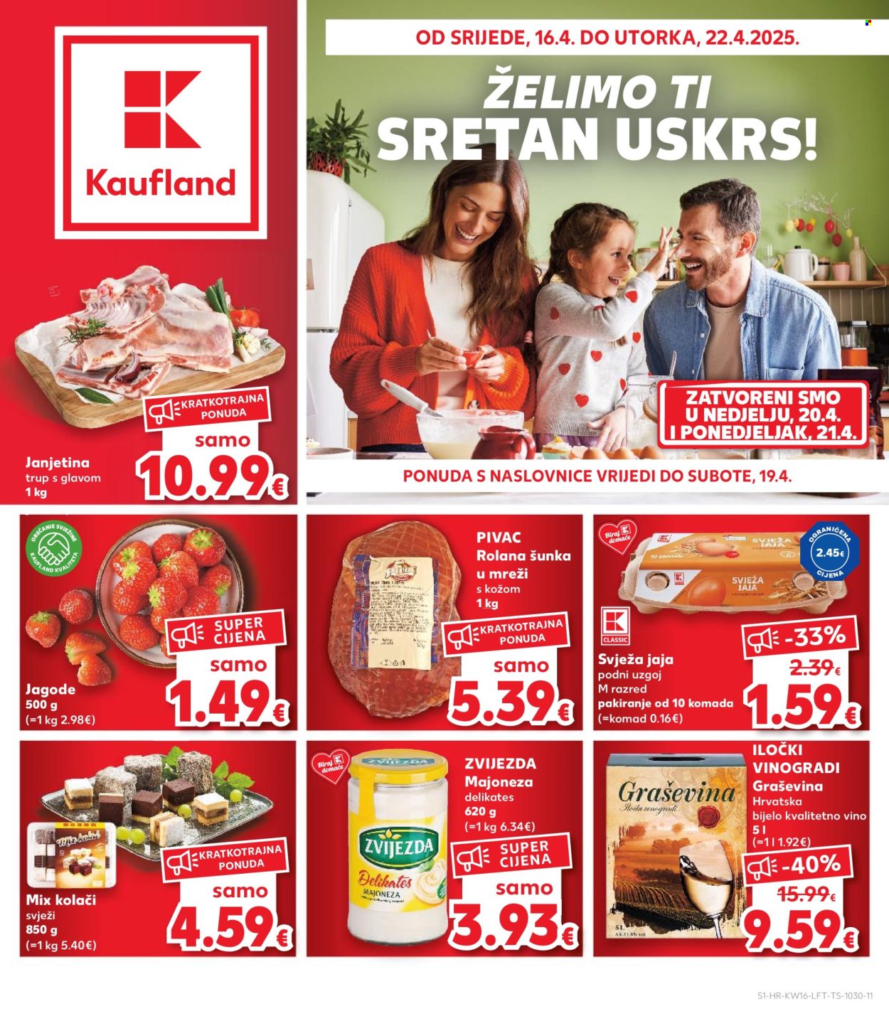 Kaufland katalog - 16.04.2025. - 22.04.2025. Stranica 1