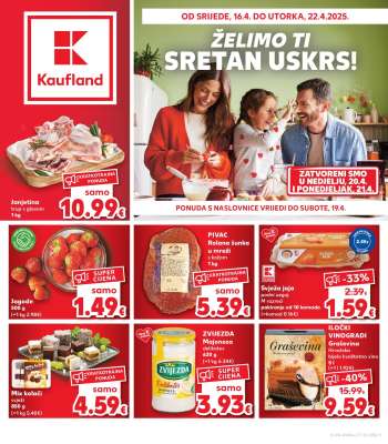 Kaufland katalog - 16.04.2025. - 22.04.2025.