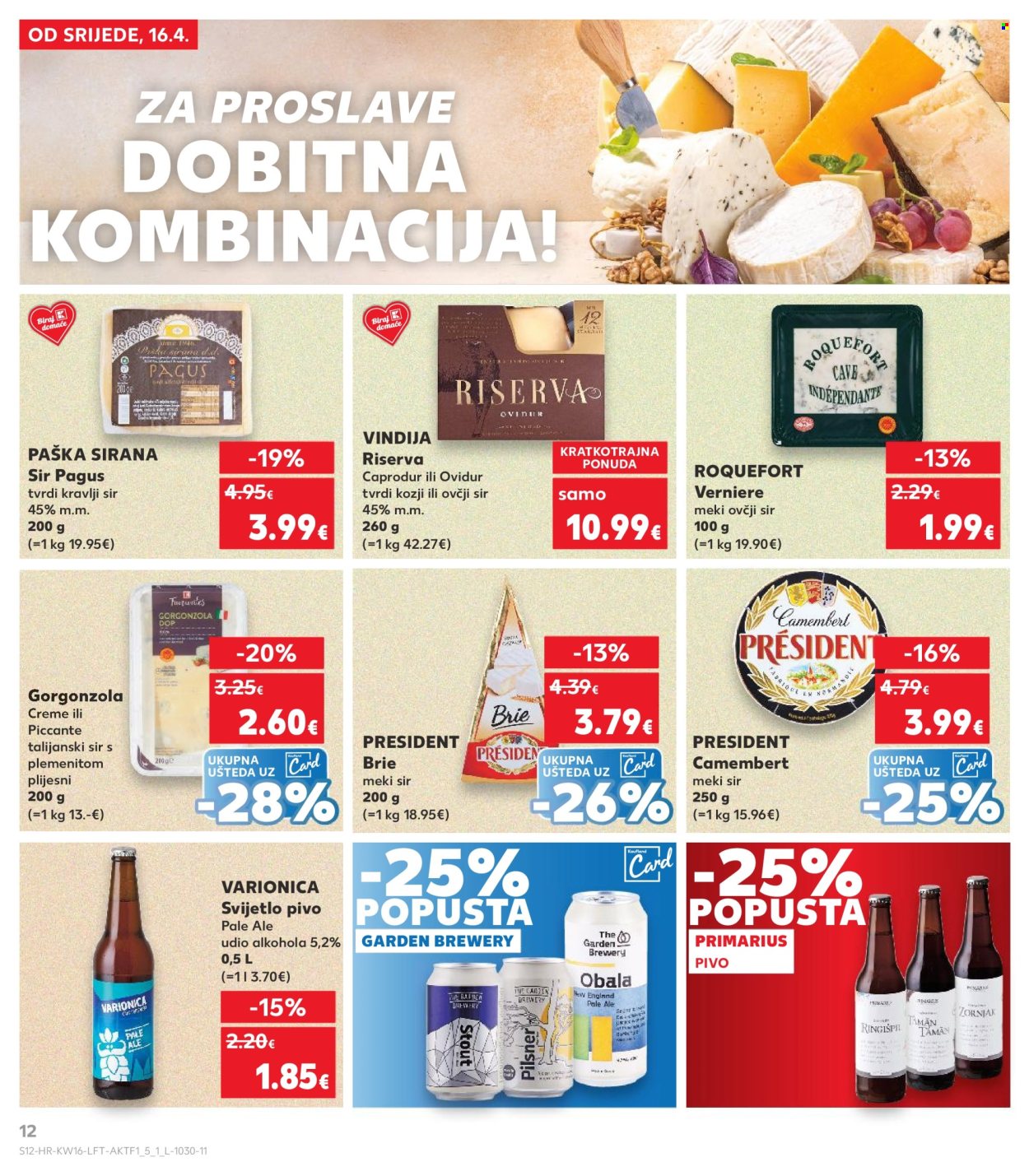 Kaufland katalog - 16.04.2025. - 22.04.2025. Stranica 12
