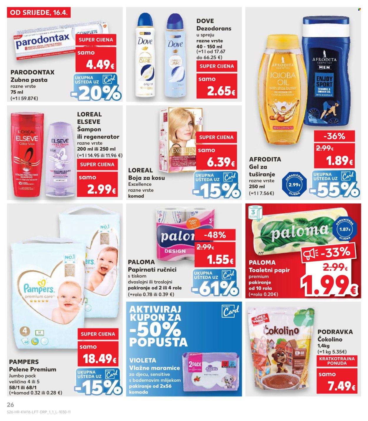 Kaufland katalog - 16.04.2025. - 22.04.2025. Stranica 26