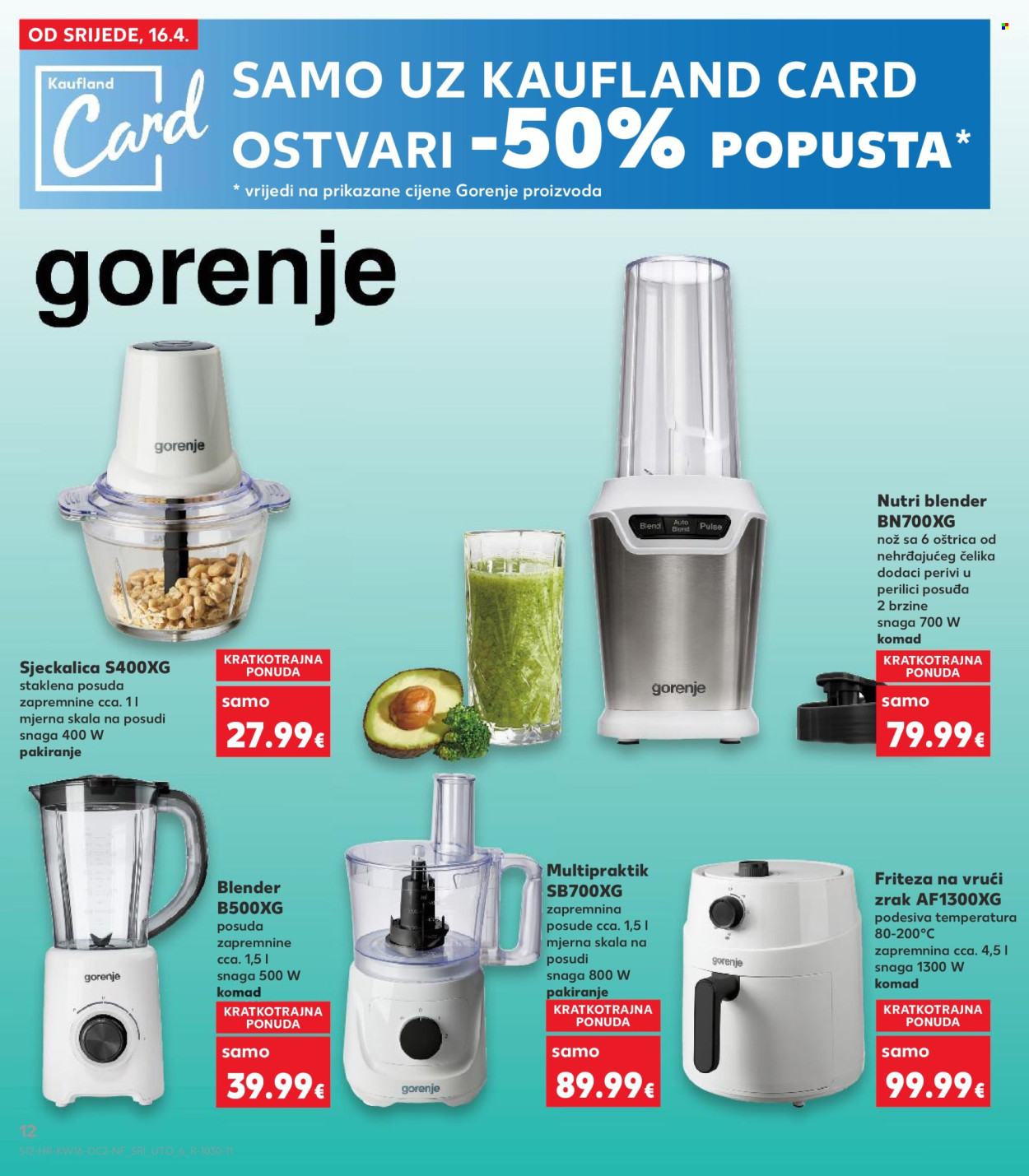 Kaufland katalog - 16.04.2025. - 22.04.2025. Stranica 12