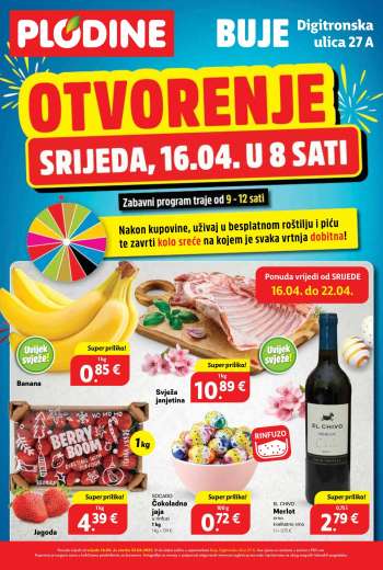 Plodine katalog - 16.04.2025. - 22.04.2025.