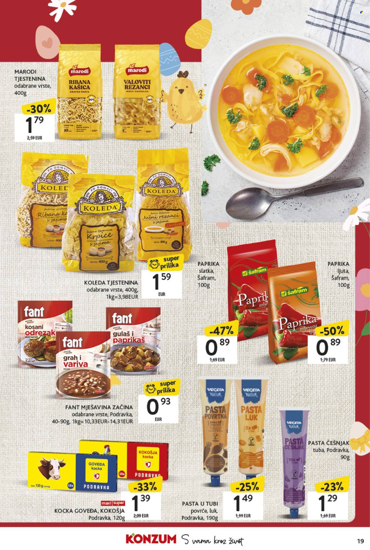 Konzum katalog - 14.04.2025. - 19.04.2025. Stranica 19