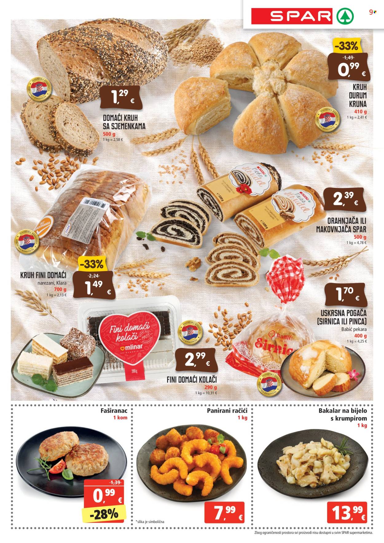 SPAR katalog - 16.04.2025. - 22.04.2025. Stranica 9