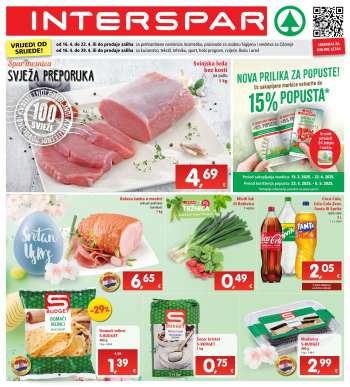 INTERSPAR katalog - 16.04.2025. - 22.04.2025.