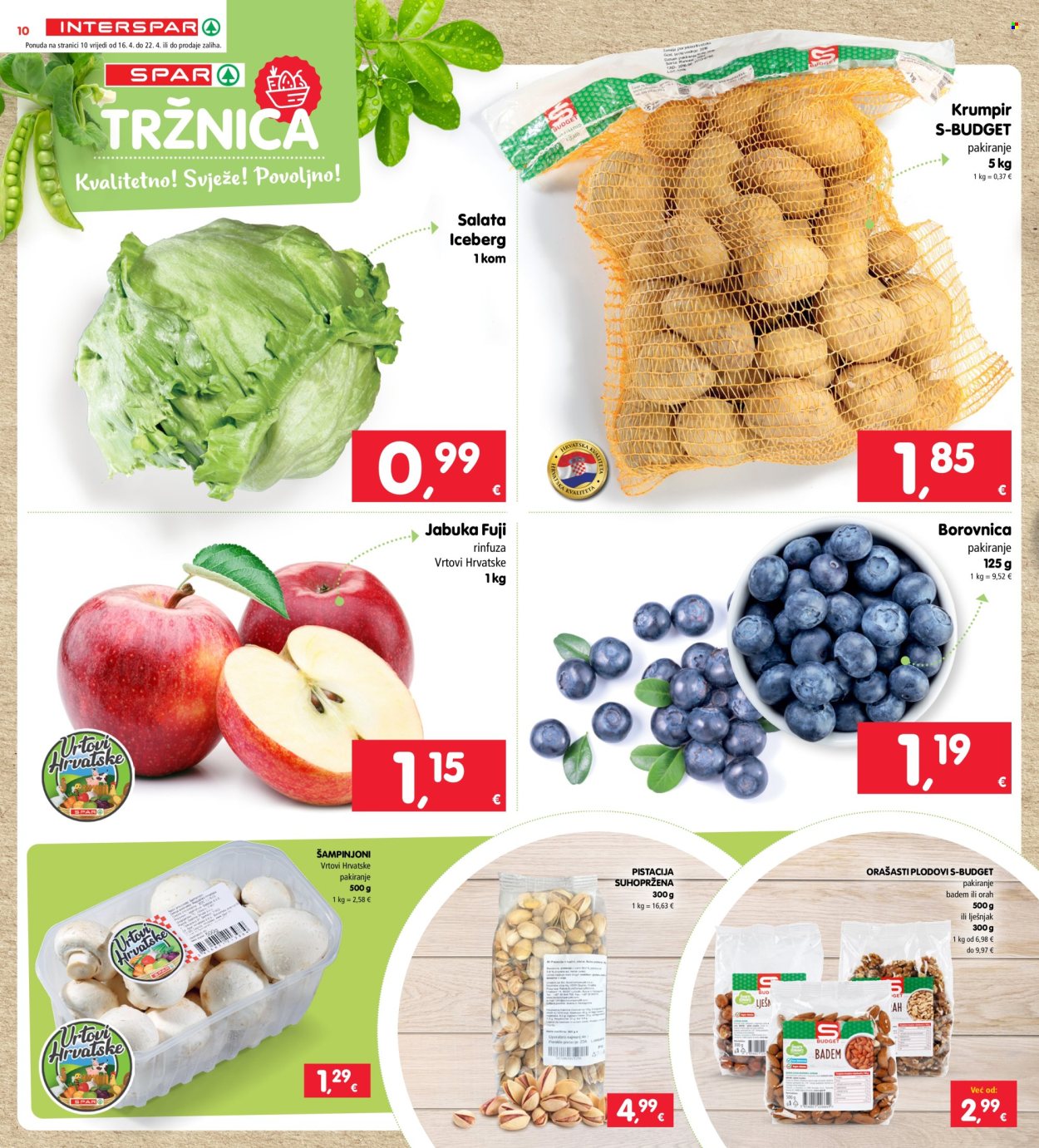 INTERSPAR katalog - 16.04.2025. - 22.04.2025. Stranica 10