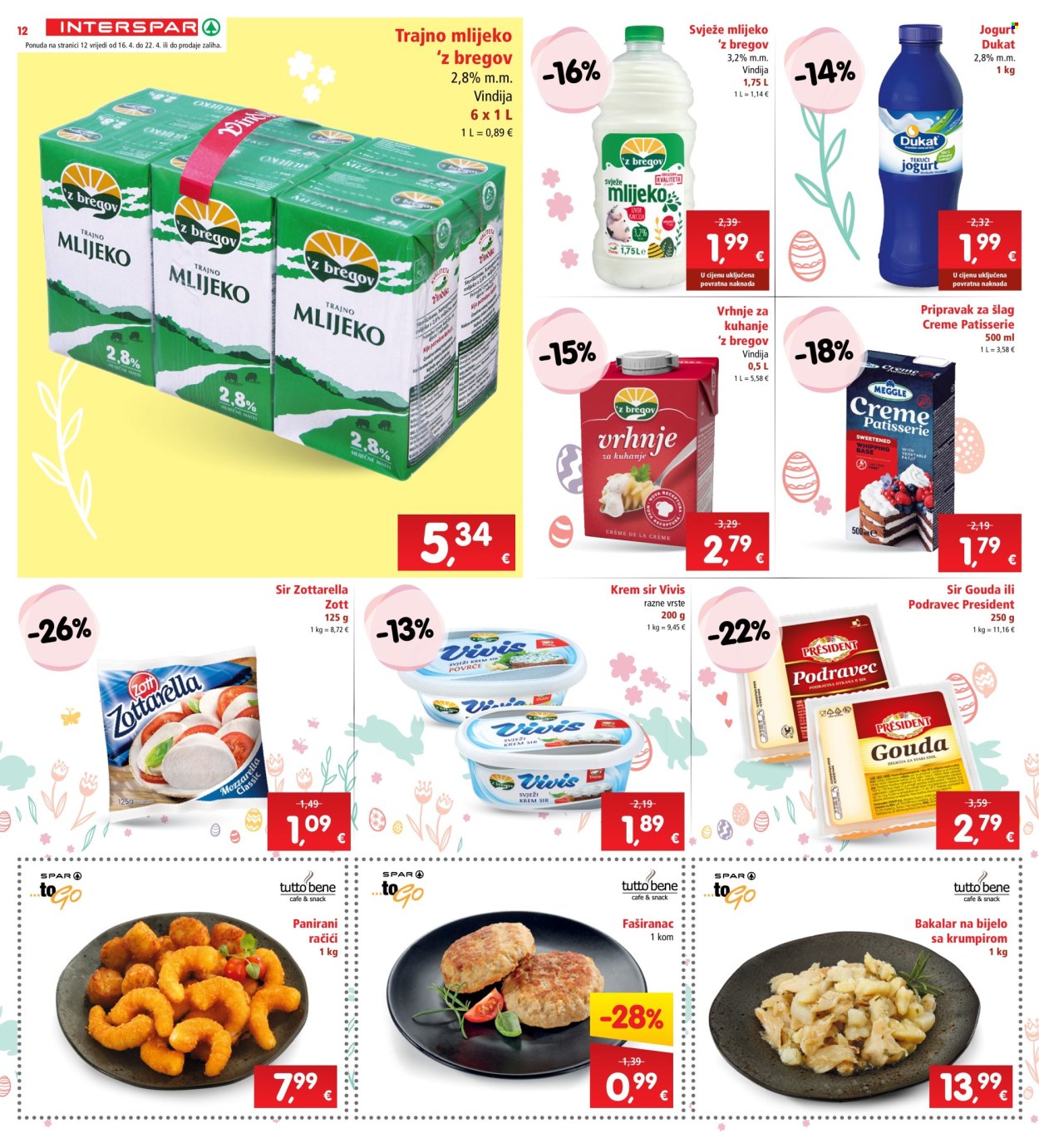 INTERSPAR katalog - 16.04.2025. - 22.04.2025. Stranica 12