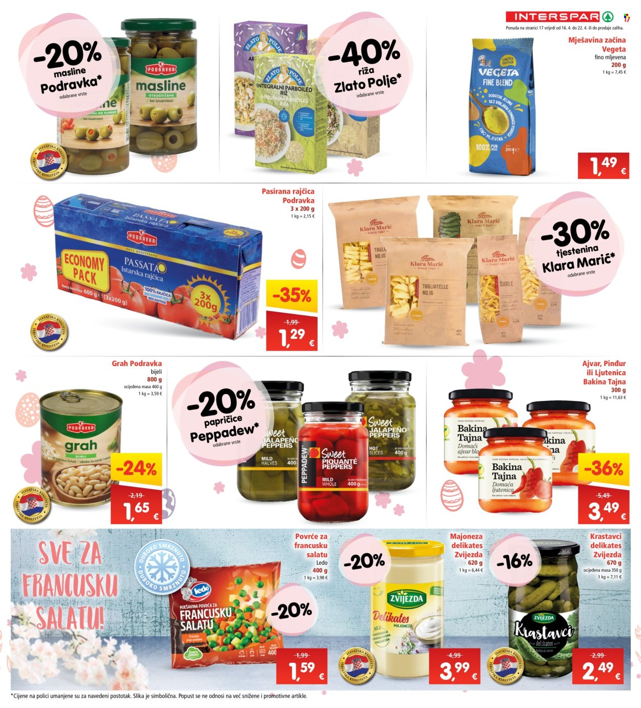 INTERSPAR katalog - 16.04.2025. - 22.04.2025. Stranica 17