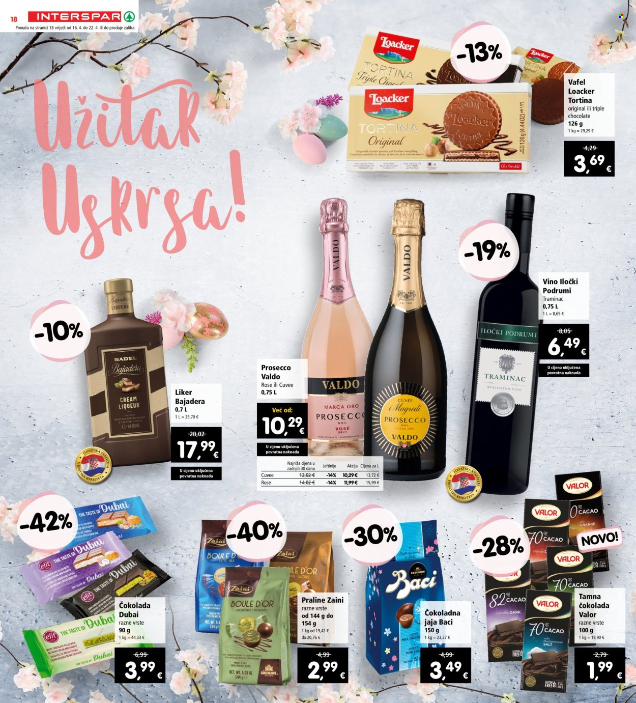 INTERSPAR katalog - 16.04.2025. - 22.04.2025. Stranica 18
