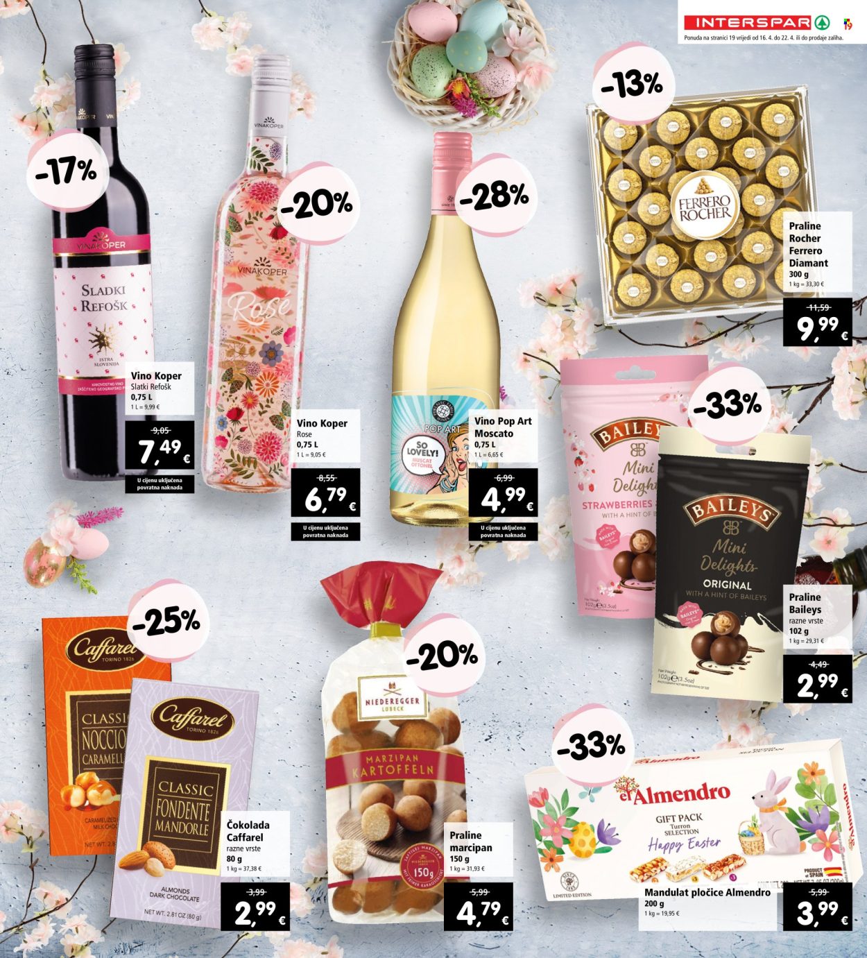 INTERSPAR katalog - 16.04.2025. - 22.04.2025. Stranica 19