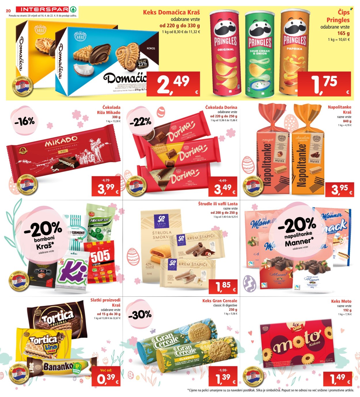 INTERSPAR katalog - 16.04.2025. - 22.04.2025. Stranica 20