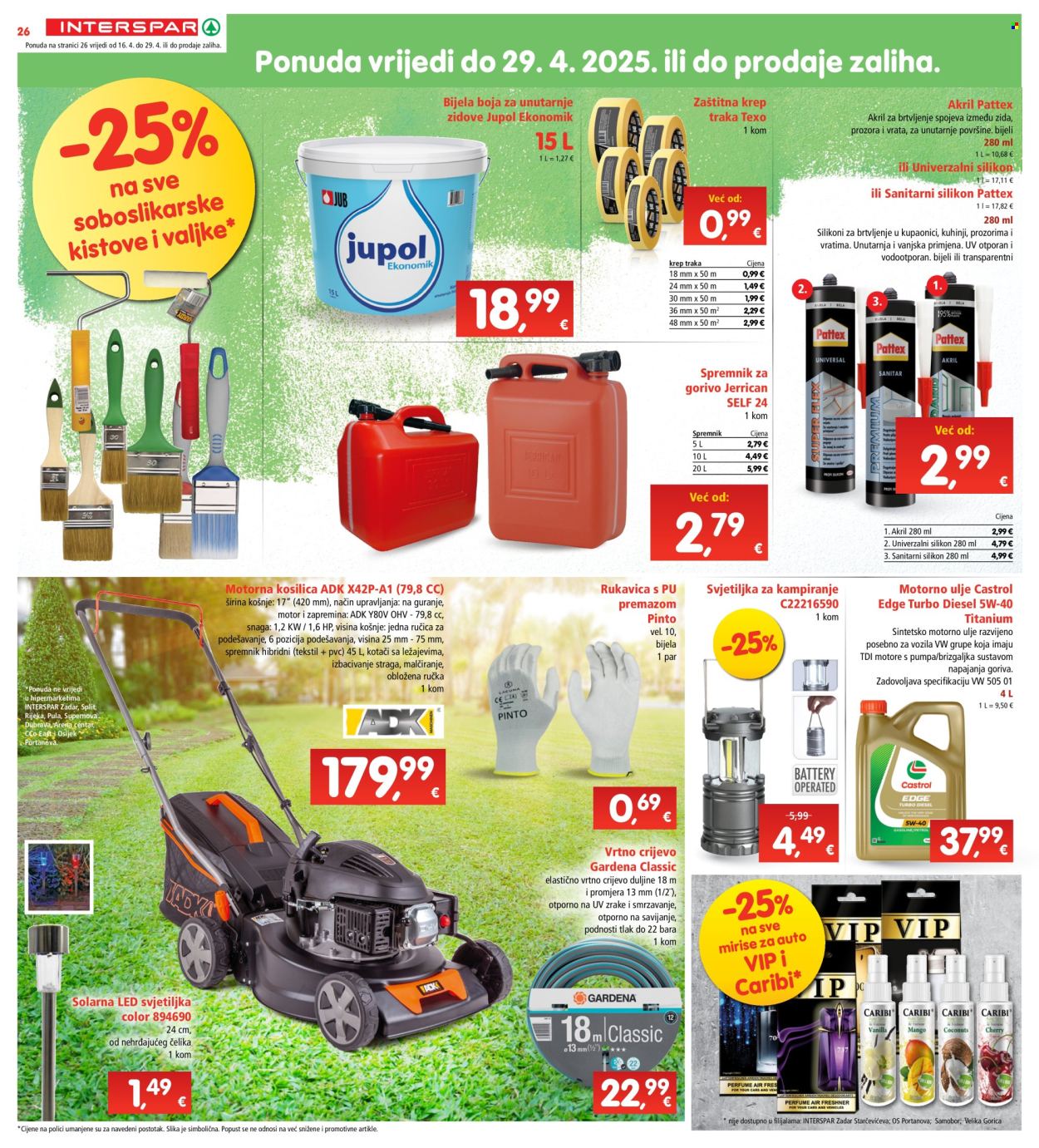 INTERSPAR katalog - 16.04.2025. - 22.04.2025. Stranica 26