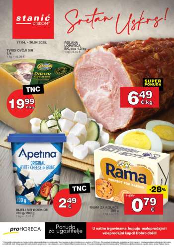 Stanić Diskont katalog - 17.04.2025. - 30.04.2025.