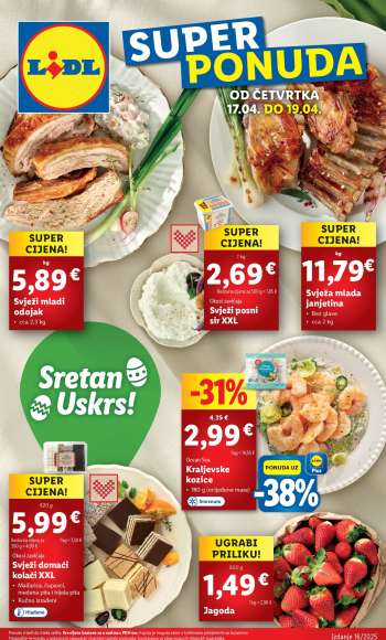 Lidl katalog - 17.04.2025. - 19.04.2025.