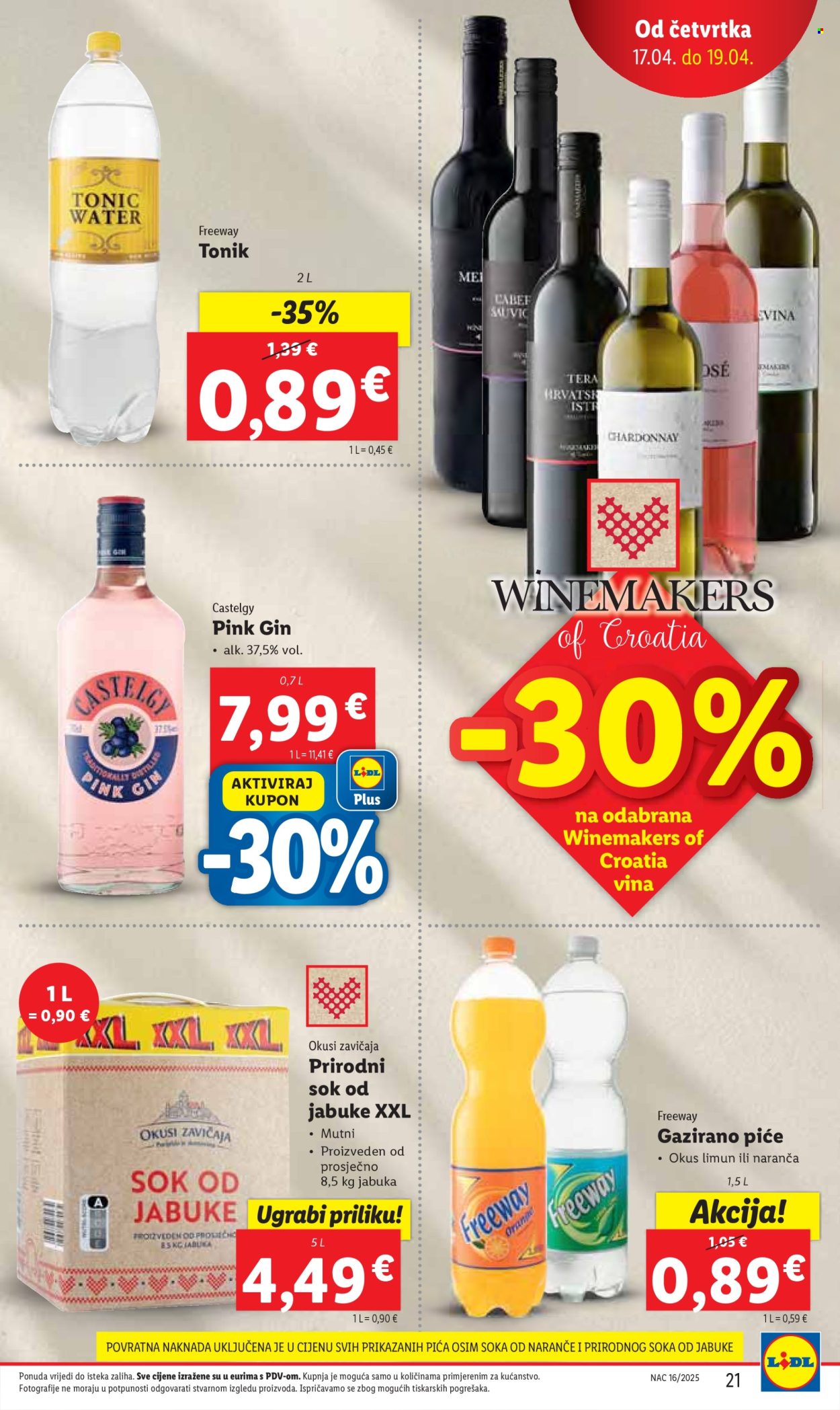 Lidl katalog - 17.04.2025. - 19.04.2025. Stranica 21