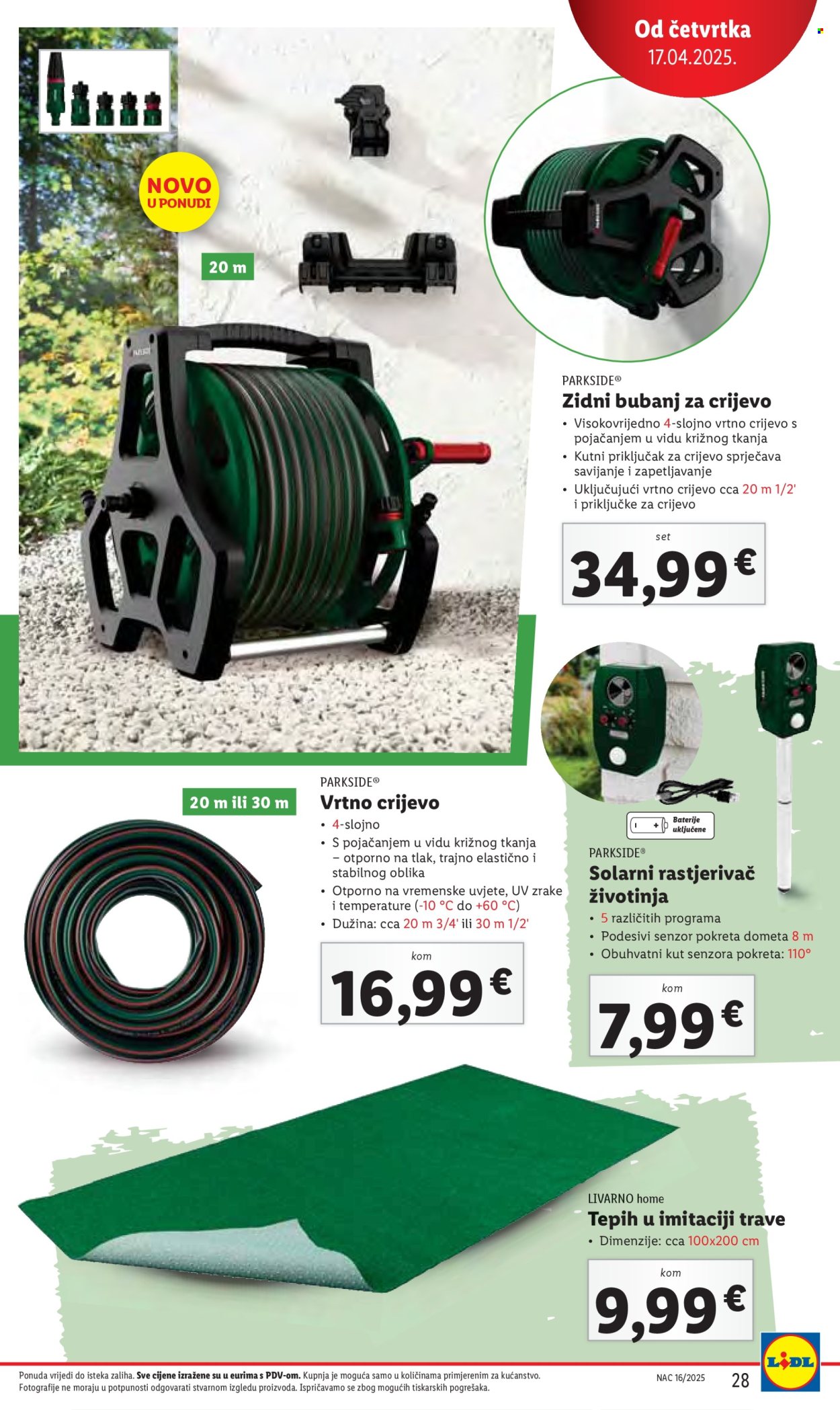 Lidl katalog - 17.04.2025. - 19.04.2025. Stranica 28