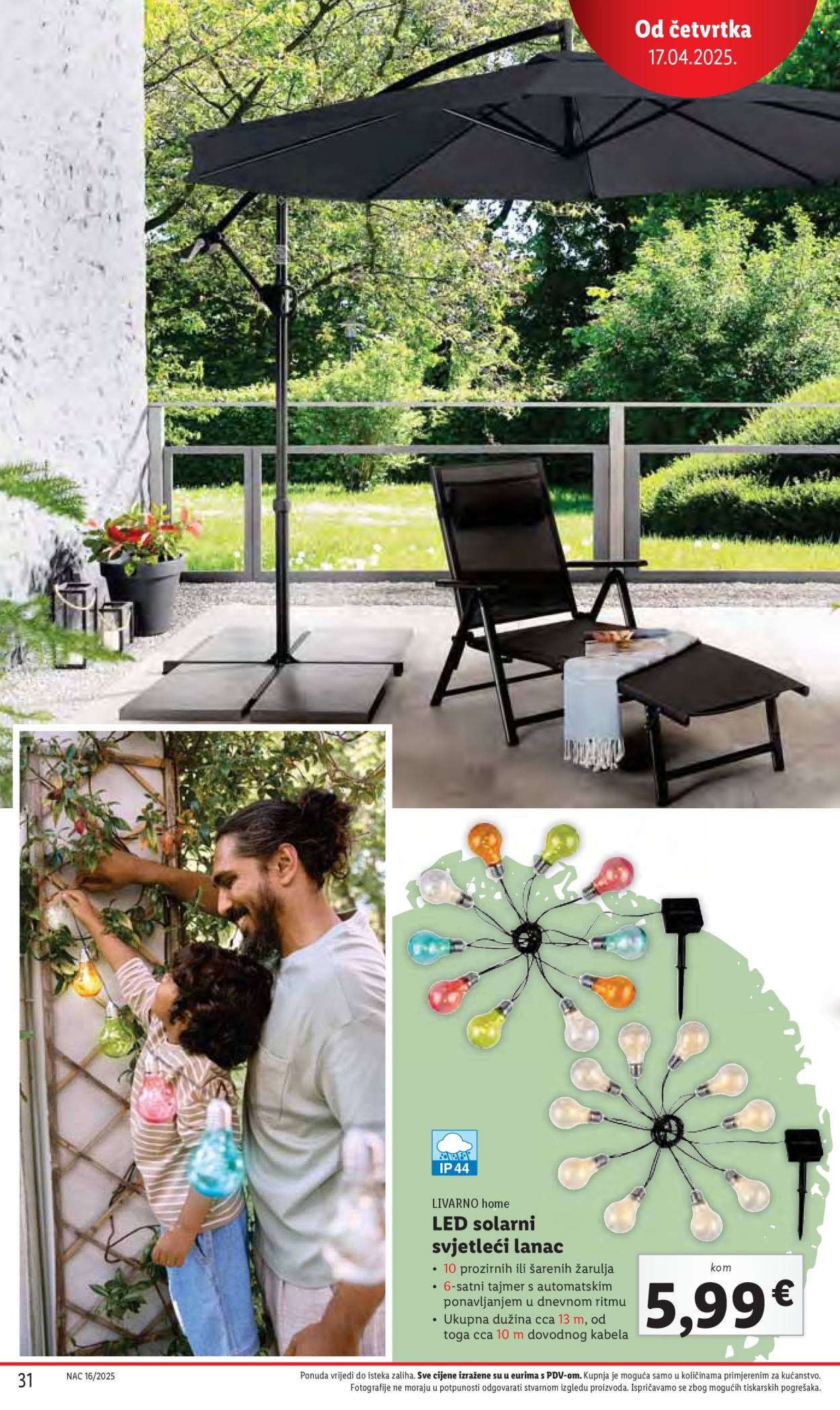 Lidl katalog - 17.04.2025. - 19.04.2025. Stranica 31