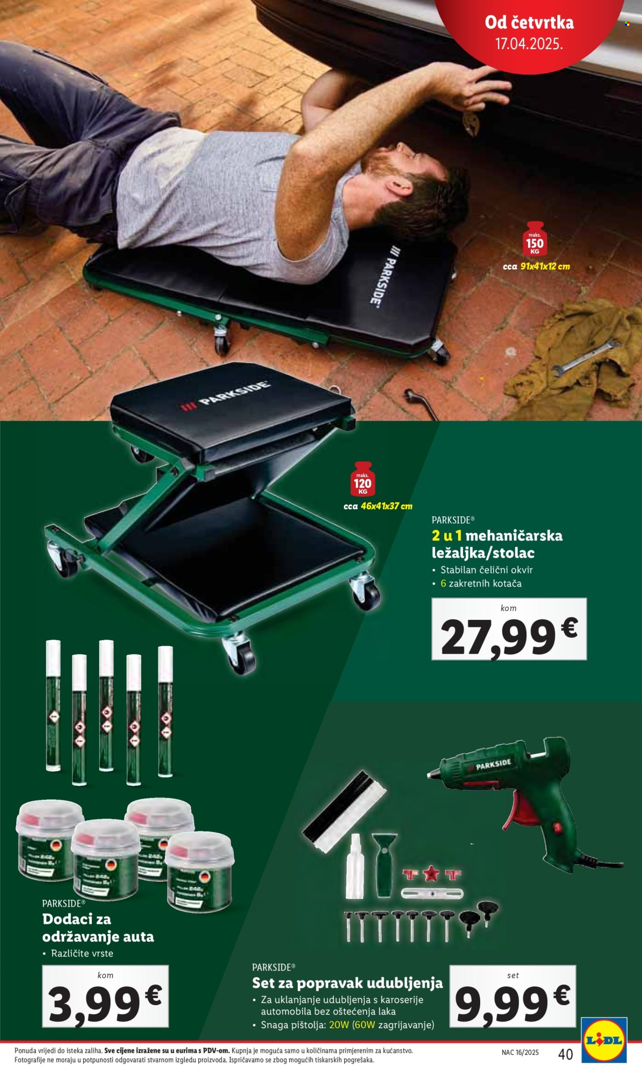 Lidl katalog - 17.04.2025. - 19.04.2025. Stranica 40