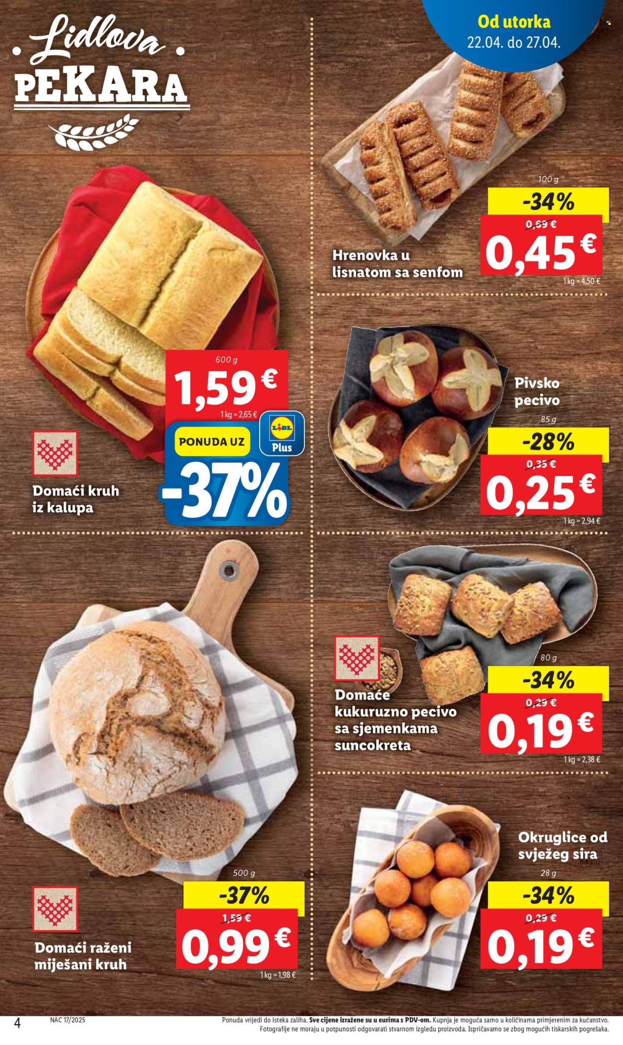Lidl katalog - 22.04.2025. - 27.04.2025. Stranica 4