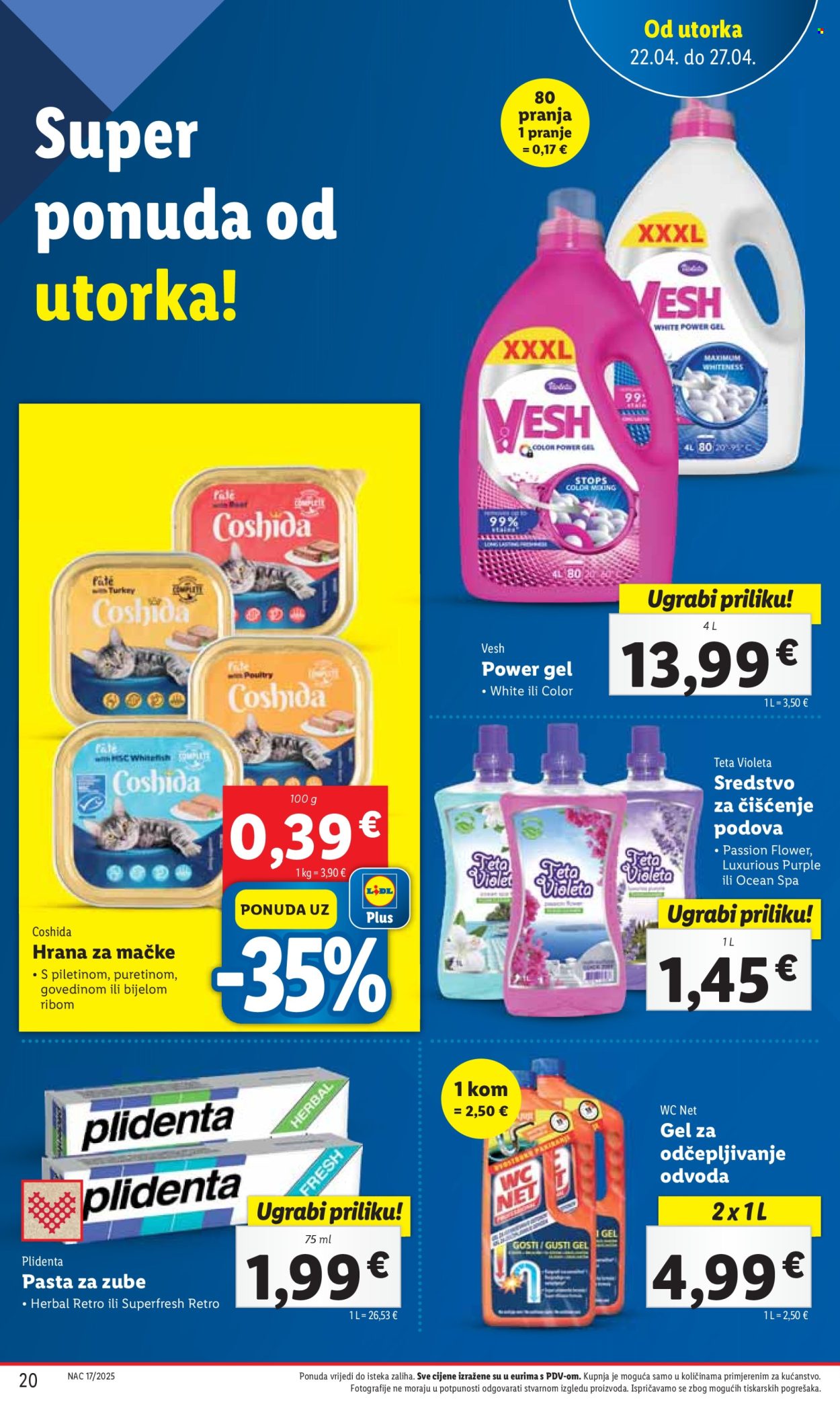 Lidl katalog - 22.04.2025. - 27.04.2025. Stranica 20