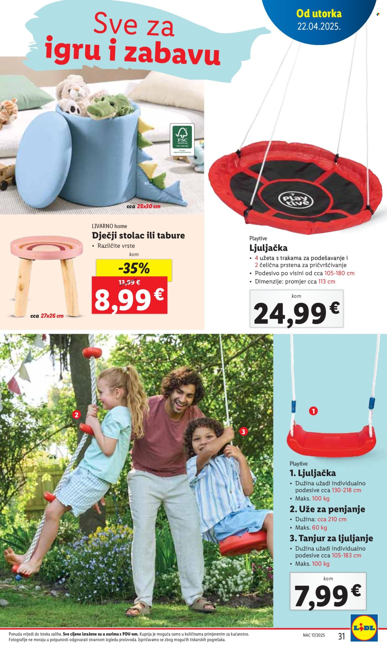 Lidl katalog - 22.04.2025. - 27.04.2025. Stranica 31