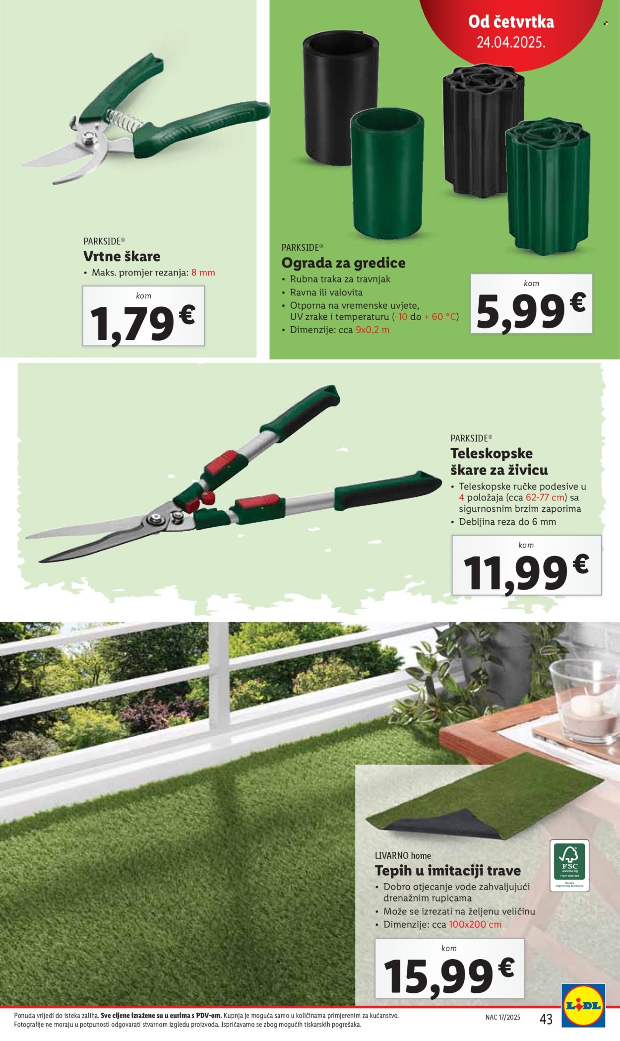 Lidl katalog - 22.04.2025. - 27.04.2025. Stranica 43