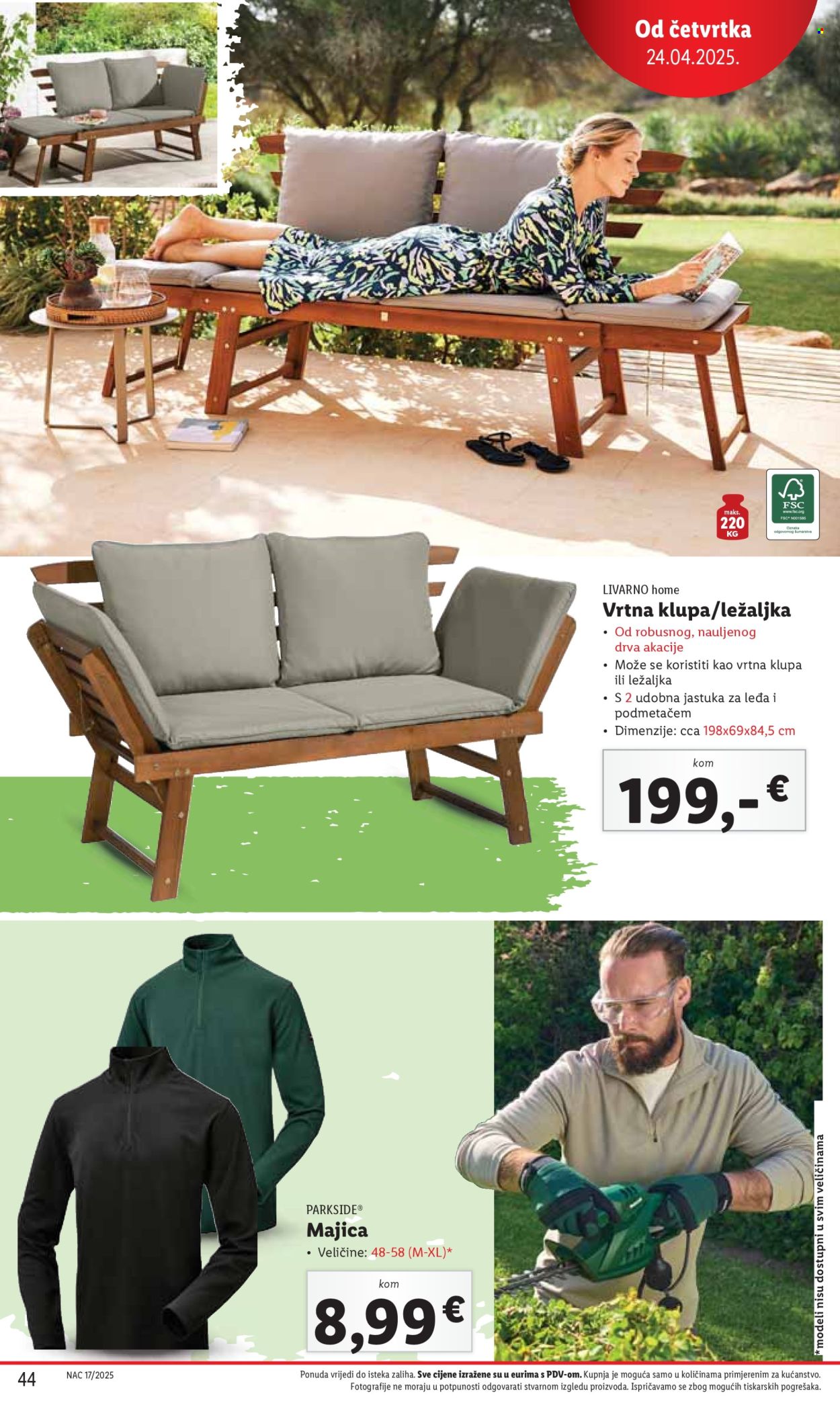 Lidl katalog - 22.04.2025. - 27.04.2025. Stranica 44