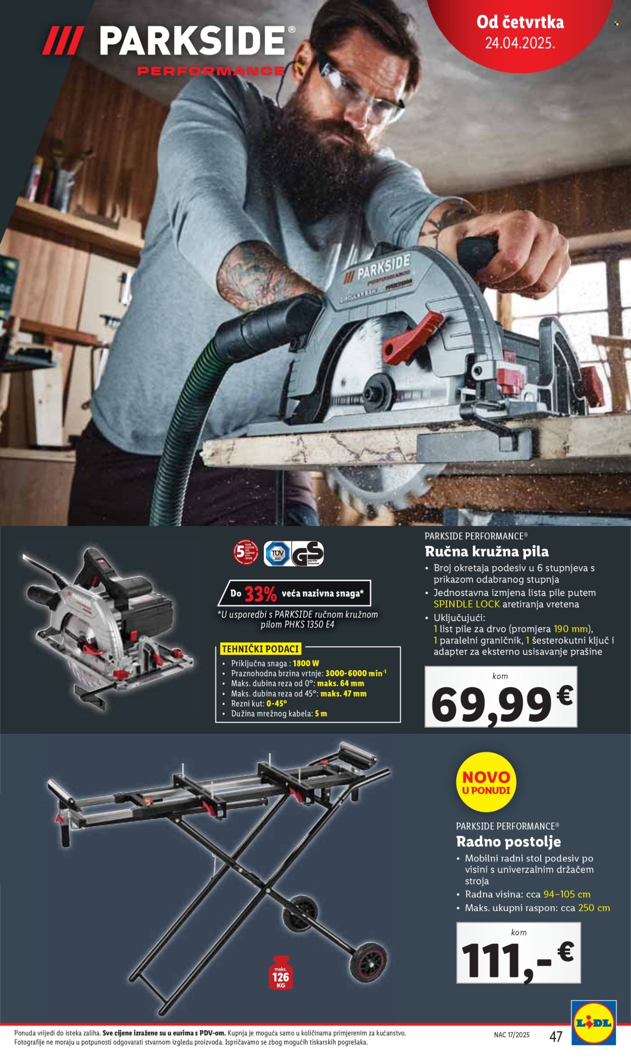 Lidl katalog - 22.04.2025. - 27.04.2025. Stranica 47