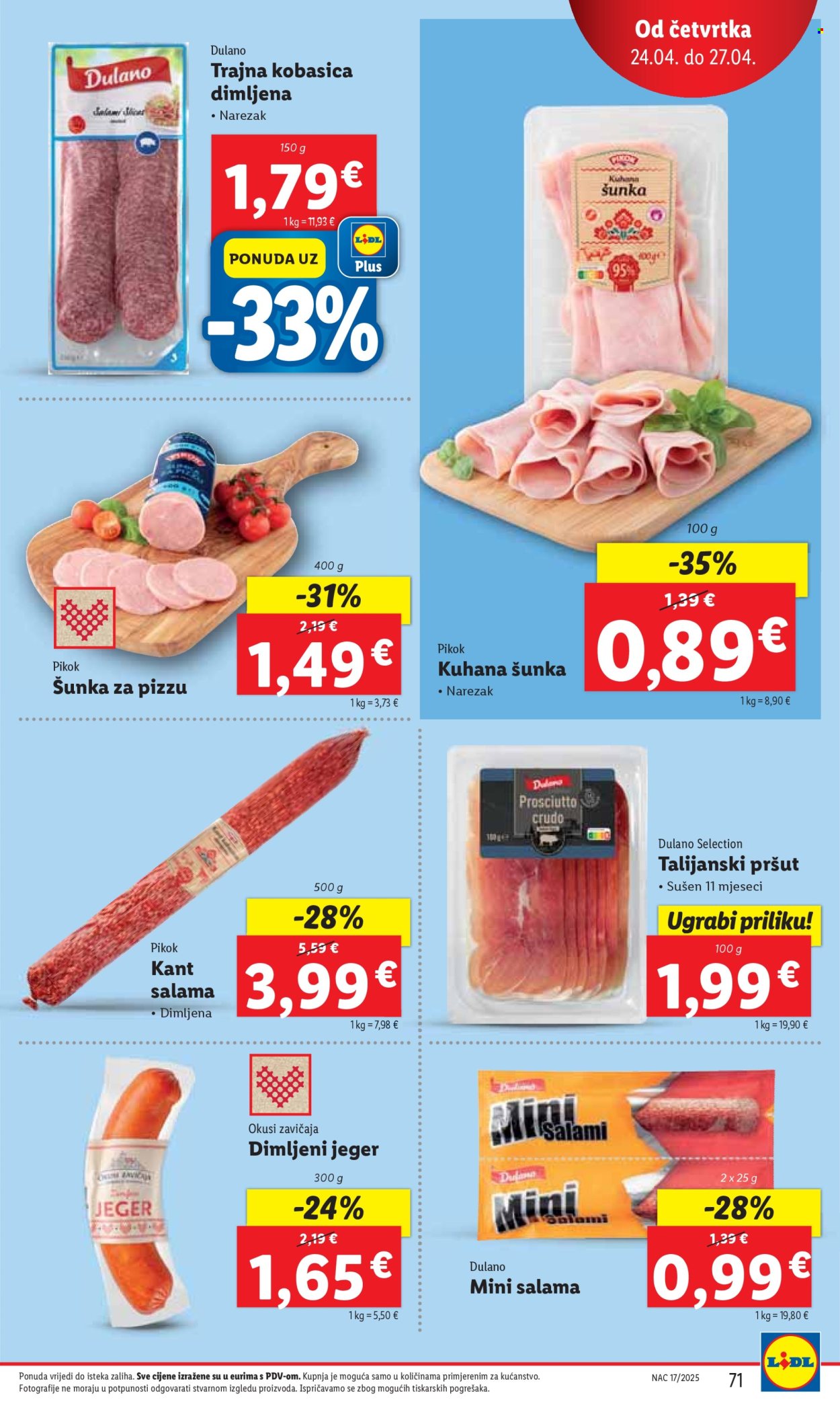 Lidl katalog - 22.04.2025. - 27.04.2025. Stranica 71