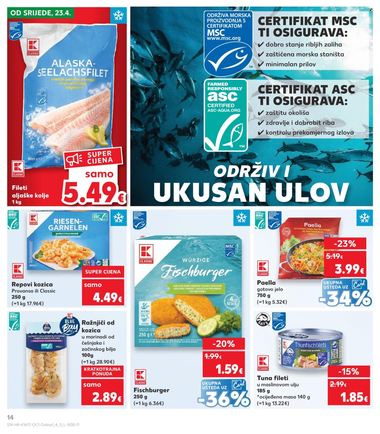 Kaufland katalog - 23.04.2025. - 29.04.2025. Stranica 14