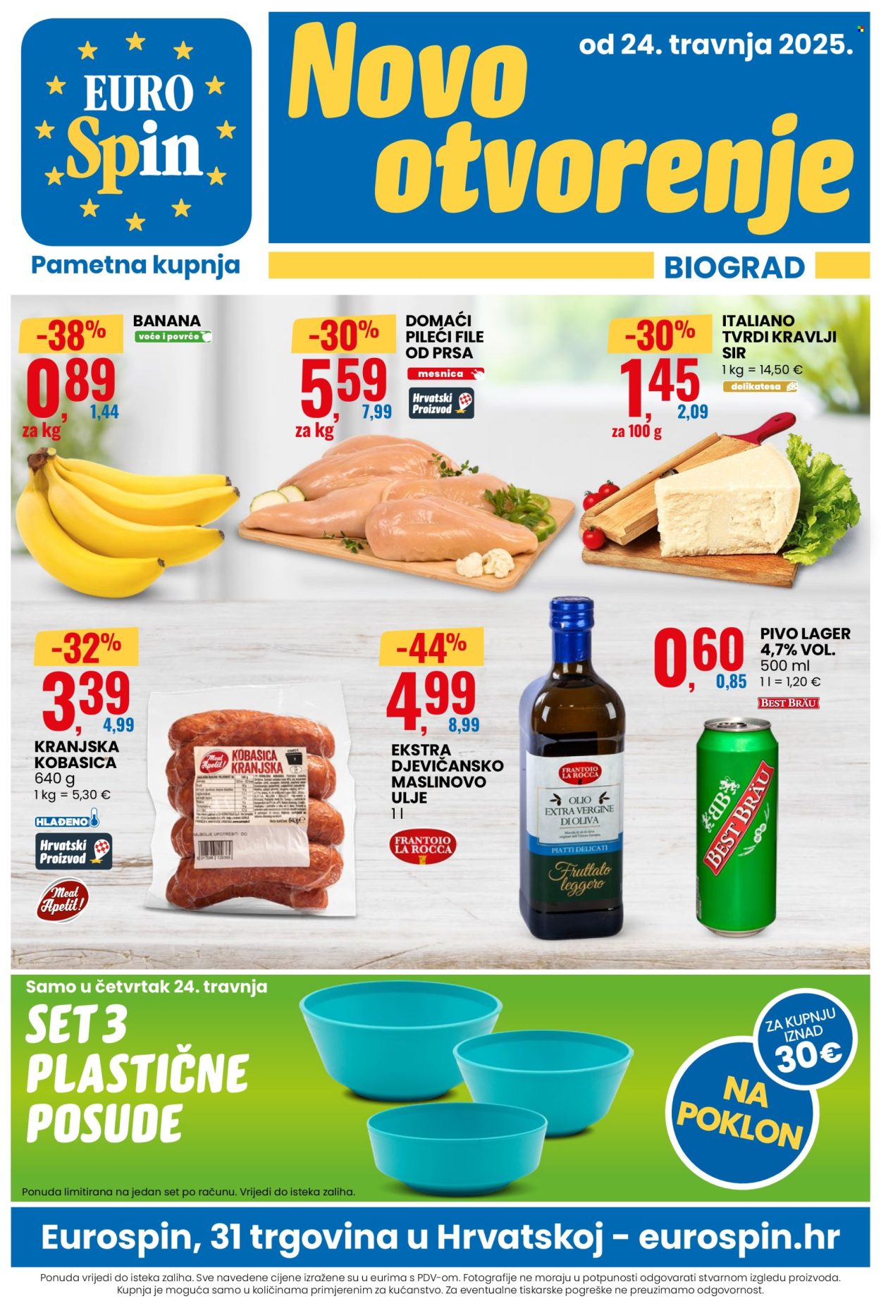 Eurospin katalog - 24.04.2025. - 30.04.2025. Stranica 1