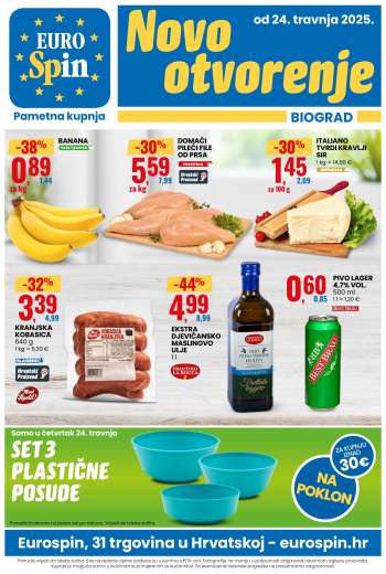 Eurospin katalog - 24.04.2025. - 30.04.2025.