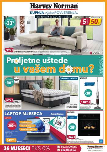 Harvey Norman katalog - 22.04.2025. - 01.05.2025.