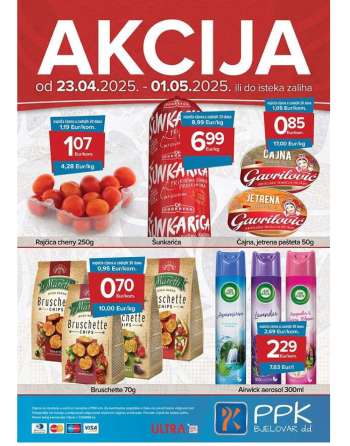 PPK Bjelovar katalog - 23.04.2025. - 01.05.2025.