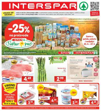INTERSPAR katalog - 23.04.2025. - 29.04.2025.