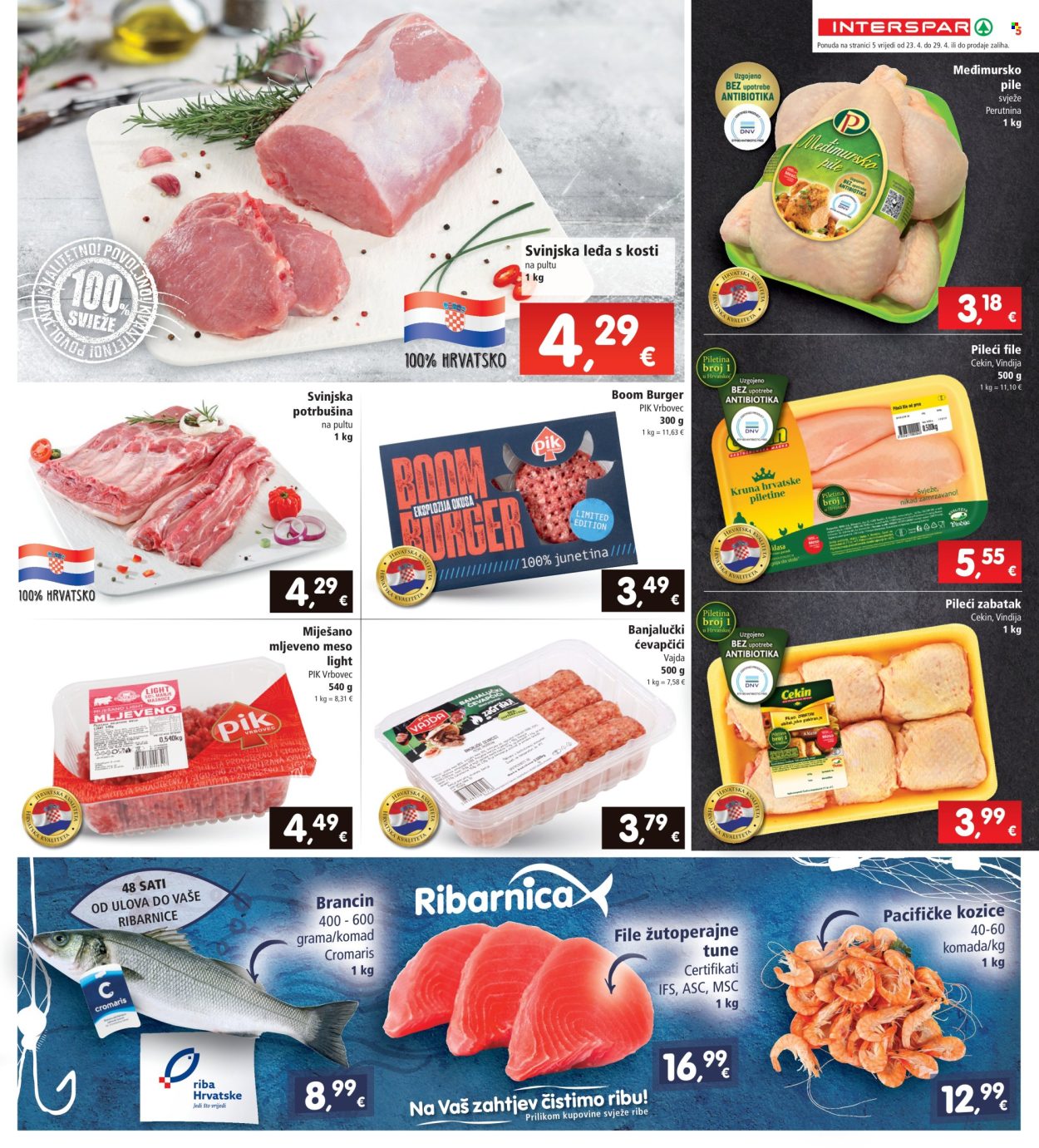INTERSPAR katalog - 23.04.2025. - 29.04.2025. Stranica 5